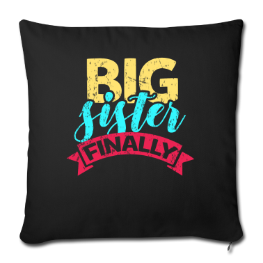 Geschenkidee Schwester Kissenbezug - Schwester