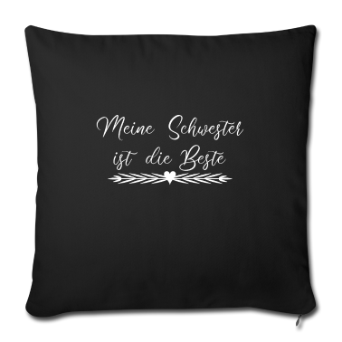 Geschenkidee Schwester Kissenbezug - Schwester