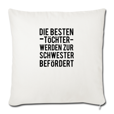 Geschenkidee Schwester Kissenbezug - Schwester