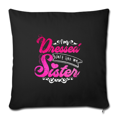 Geschenkidee Schwester Kissenbezug - Schwester