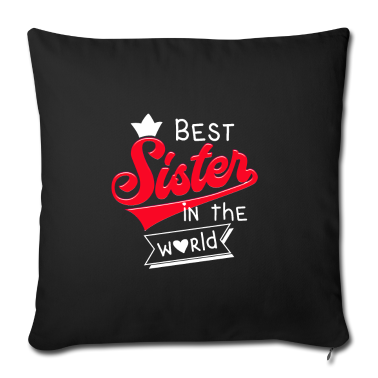 Geschenkidee Schwester Kissenbezug - Schwester