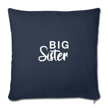 Geschenkidee Schwester Kissenbezug - Big Sister, Große Schwester Geschenkidee
