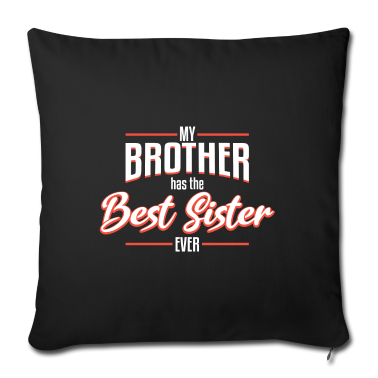 Geschenkidee Schwester Kissenbezug - Schwester Beste Schwester