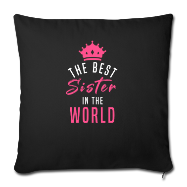 Geschenkidee Schwester Kissenbezug - Schwester