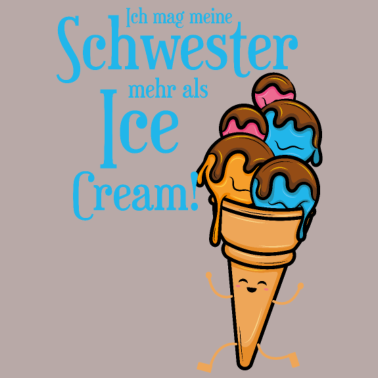 Motiv Schwester Geschwister Liebe Geschenkidee Bruder