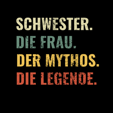 Motiv Schwester schöne Geschenkidee für Geschwister