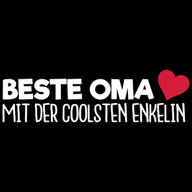 Motiv Beste Oma - Enkelin