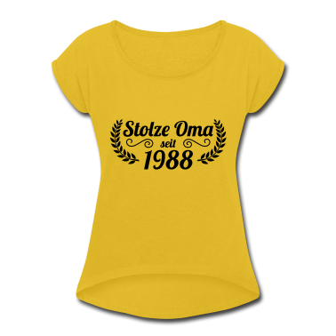 Geburtstagsgeschenk Oma T-Shirt - stolze Oma seit 1988