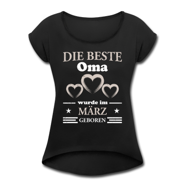 Geburtstagsgeschenk Oma T-Shirt - Oma Geburtstag März