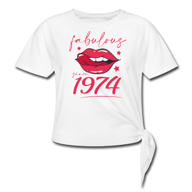 Geburtstagsgeschenk Oma T-Shirt - Fabulous since 1974