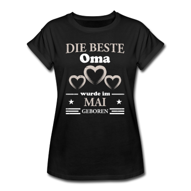 Geburtstagsgeschenk Oma T-Shirt - Beste Oma Geburtstag Mai
