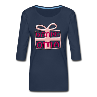 Geburtstagsgeschenk Oma T-Shirt - DANKE OMA GROßMAMA