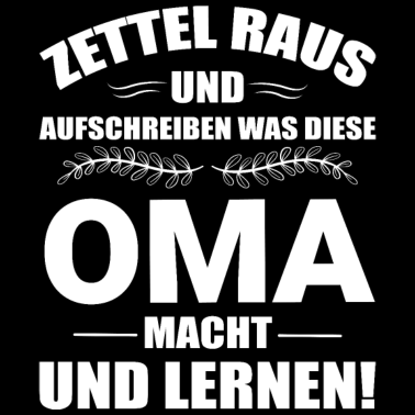 Motiv Oma Großmutter Lustig Spruch Sprüche Geburtstag