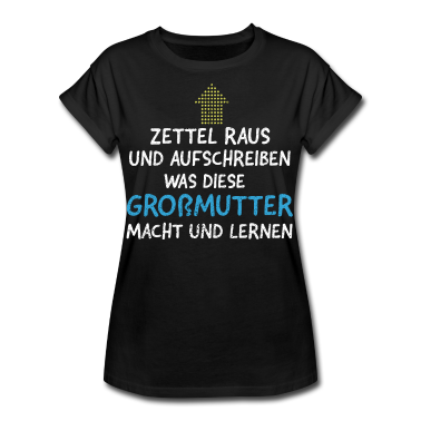 Geburtstagsgeschenk Oma T-Shirt - Oma Großmutter Geschenk Lustig Spruch Sprüche