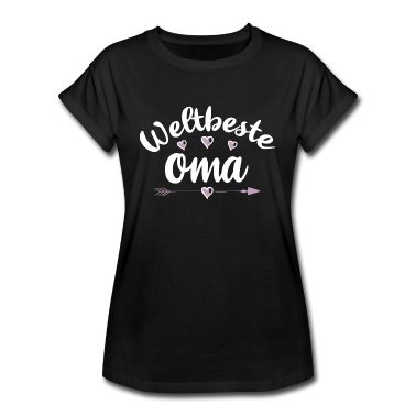 Geburtstagsgeschenk Oma T-Shirt - Süße Schöne Weltbeste Oma Omi Geburtstagsgeschenk