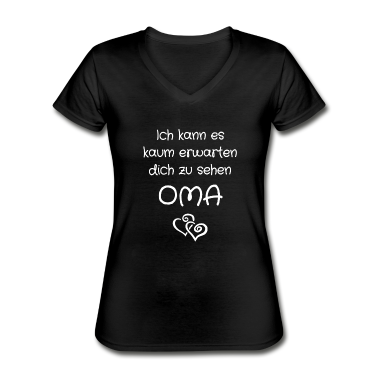 Geburtstagsgeschenk Oma T-Shirt - Ich kann es kaum erwarten dich zu sehen OMA