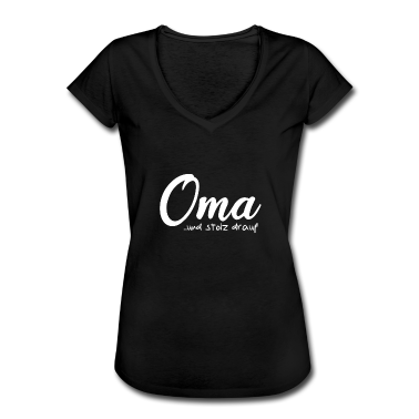 Geburtstagsgeschenk Oma T-Shirt - Oma und stolz drauf - Geschenk T-Shirt