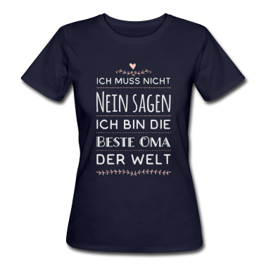 Geburtstagsgeschenk Oma T-Shirt - Die beste Oma der Welt Oma