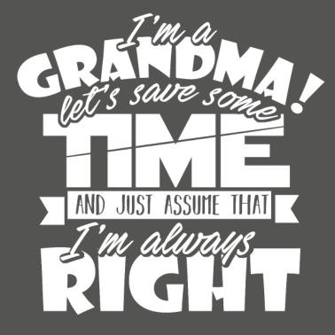 Motiv Oma - Großmama - Großmutter - Großeltern