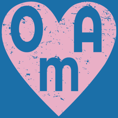 Motiv OMA OMI GROSSMUTTER MUTTERTAG HERZ LIEBE FRAU