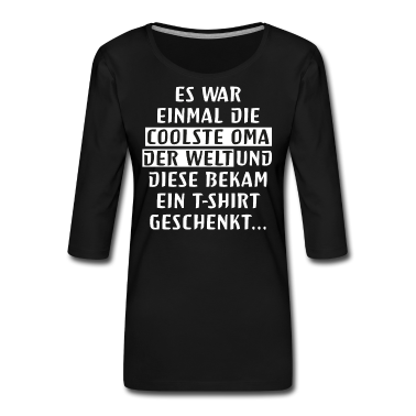 Geburtstagsgeschenk Oma T-Shirt - Omi Oma Sprüche Mutter Mama Geschenk Zwei Titel