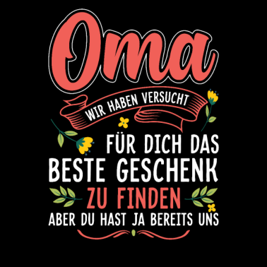 Motiv Oma Geburtstag Geschenk Geschenkidee