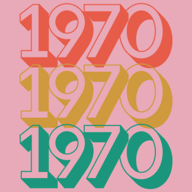 Motiv 1970 Geburtstagsgeschenk