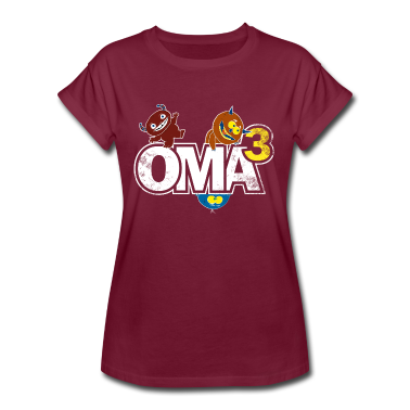 Geburtstagsgeschenk Oma T-Shirt - Mamamotiv > Oma hoch drei Oma³ > Oma des Jahres