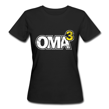 Geburtstagsgeschenk Oma T-Shirt - Mamamotiv > Oma hoch drei Oma³ > Oma des Jahres