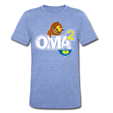 Geburtstagsgeschenk Oma T-Shirt - Mamamotiv > Oma hoch zwei Oma² > Oma des Jahres