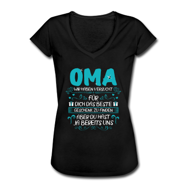 Geburtstagsgeschenk Oma T-Shirt - Oma Geschenk Geburtstag Geschenkidee