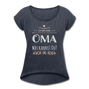 Geburtstagsgeschenk Oma T-Shirt - Superpower Oma Geschenk von Enkelkinder Oma