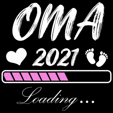 Motiv Oma 2021 Loading werdende Oma neue Oma Geschenk
