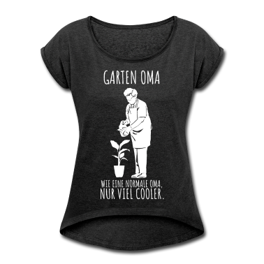 Geburtstagsgeschenk Oma T-Shirt - Garten Oma - Wie eine normale Oma, nur viel cooler