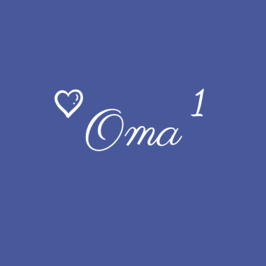 Motiv Oma hoch 1 - Oma mit Herz