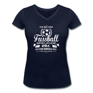 Geburtstagsgeschenk Oma T-Shirt - Fussball Oma