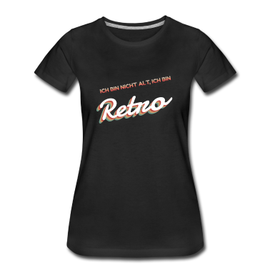 Geburtstagsgeschenk Oma T-Shirt - Ich bin Retro Geburtstagsgeschenk