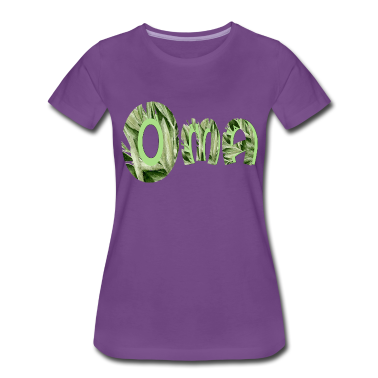 Geburtstagsgeschenk Oma T-Shirt - OMA GARTEN HOBBYGÄRTNERIN NATUR PFLANZEN BLUMEN