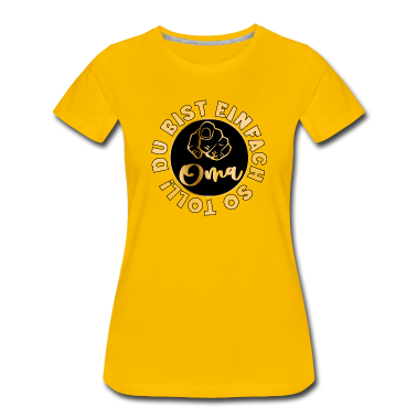 Geburtstagsgeschenk Oma T-Shirt - Du bist einfach so toll OMA DANKESCHÖN MOTIVATION