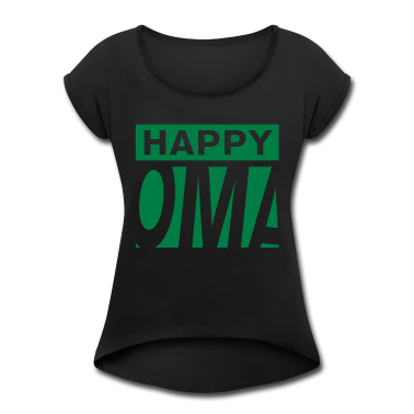 Geburtstagsgeschenk Oma T-Shirt - Happy Oma