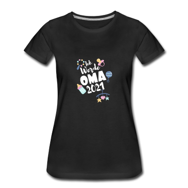Geburtstagsgeschenk Oma T-Shirt - Ich werde Oma Geschenk Familie