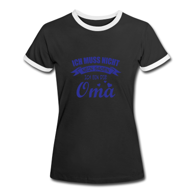 Geburtstagsgeschenk Oma T-Shirt - Oma Familie Geschenk