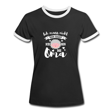 Geburtstagsgeschenk Oma T-Shirt - Familie Oma Geschenk