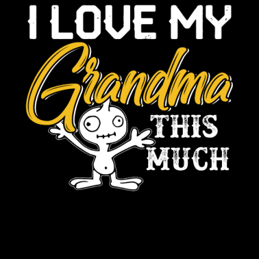 Motiv Ich liebe meine Oma so viel