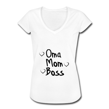 Geburtstagsgeschenk Oma T-Shirt - Oma Mom boss