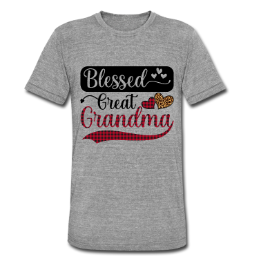 Geburtstagsgeschenk Oma T-Shirt - Gesegnete große Oma, lustige süße Oma Geschenk