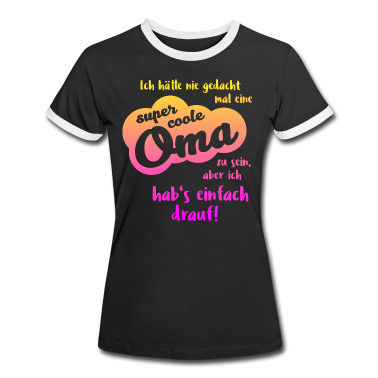 Geburtstagsgeschenk Oma T-Shirt - Super coolee Oma Geschenk beste Oma