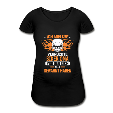 Geburtstagsgeschenk Oma T-Shirt - BIKER OMA