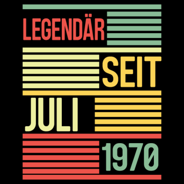 Motiv Legendäres Geburtstagsgeschenk Juli 1970