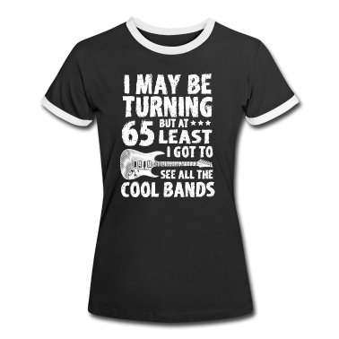 Geburtstagsgeschenk Oma T-Shirt - 65. Geburtstagsgeschenk Gitarre Gitarrist
